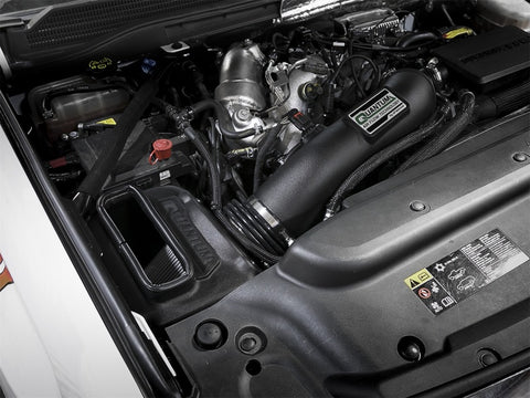 aFe Quantum Pro DRY S Cold Air Intake System 17-18 GM/Chevy Duramax V8-6.6L L5P - Dry - 53-10007D