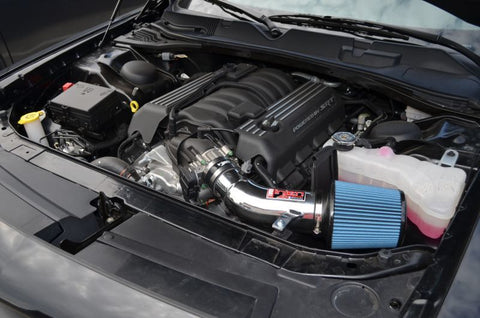 Injen 11-20 Dodge Challenger SRT-8 6.4L V8 Wrinkle Black Power-Flow Short Ram Intake - PF5064WB