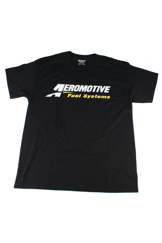 Aeromotive Logo T-Shirt (Black) - Small - 91014