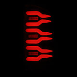 AlphaRex 07-08 Dodge Ram 1500/07-09 Dodge Ram 2500+3500 Luxx-Series LED Tail Lights (Pair) Black - 641040