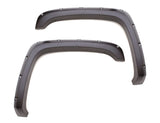 Lund 07-14 GMC Sierra 2500 RX-Rivet Style Smooth Elite Series Fender Flares - Black (2 Pc.) - RX110SA