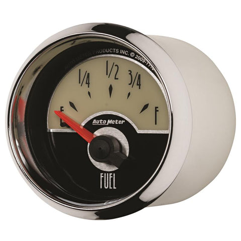 AutoMeter Gauge Fuel Level 2-1/16in. 0 Ohm(e) to 90 Ohm(f) Elec Cruiser - 1113