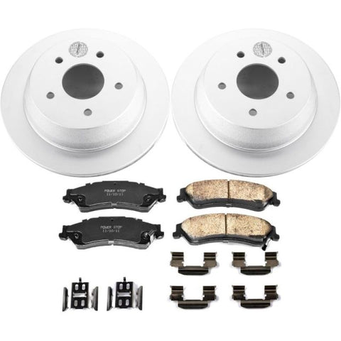 Power Stop 98-05 Chevrolet Blazer Rear Z17 Evolution Geomet Coated Brake Kit - CRK2008