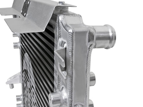 aFe BladeRunner GT Series Bar and Plate Radiator w/ Black Hoses 12-18 Jeep Wrangler (JK) V6 3.6L - 46-50012-B