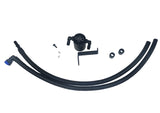 J&amp;L 2019-2024 Ford Ranger 2.3L Driver Side Oil Separator 3.0 - Blk Anodized - 3037D-B