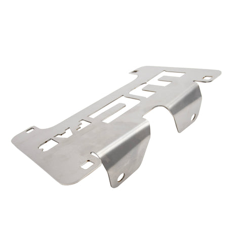 Wehrli 15-19 Chevy HD Lower Valance Filler Panel License Plate Mount Bracket - WCF100156