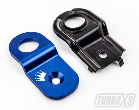 Turbo XS 15-16 Subaru WRX/STI Billet Aluminum Radiator Stay - Red - W15-RADSTAY-RED