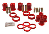 Energy Suspension 93-98 Jeep Grand Cherokee Red Frt Control Arm Bushings-Must reuse OEM Outer Shells - 2.3103R