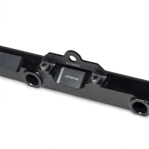 Grams Performance 11-18 Ford Mustang 5.0L Coyote Fuel Rail - Black - G50-04-1025