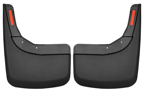 Husky Liners 19-23 Chevrolet Silverado 1500 (Excl. ZR2/TBoss) Rear Mud Guards - Black - 59261