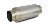 Vibrant Titanium Resonator 2.5in. Inlet / 2.5in. Outlet x 12in. Long - 17525