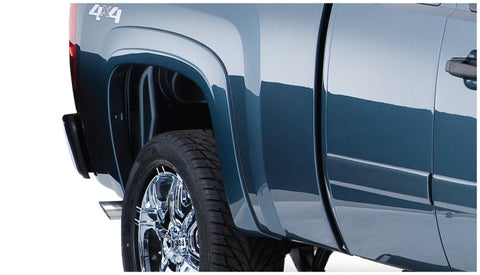 Bushwacker 07-13 Chevy Silverado 1500 Fleetside OE Style Flares 2pc 78.7/97.6in Bed - Black - 40080-02