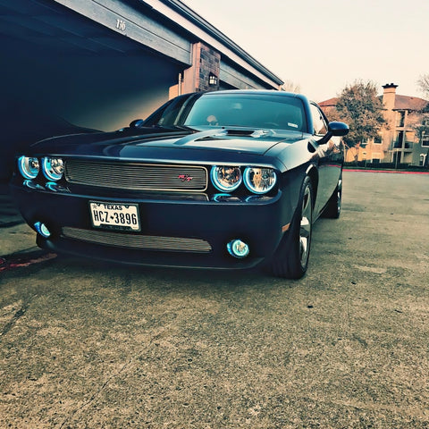 Oracle Dodge Challenger 08-14 Halo Kit (ProjectorHL) - ColorSHIFT w/ BC1 Controller - 2238-335