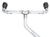 AWE Tuning 2022 VW GTI MK8 Touring Edition Exhaust - Diamond Black Tips - 3015-33658