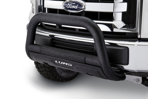 Lund 04-18 Ford F-150 (Excl. Heritage) Bull Bar w/Light & Wiring - Black - 47121206