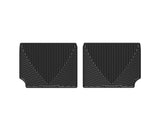 WeatherTech 10+ Chevrolet Equinox Rear Rubber Mats - Black - W281