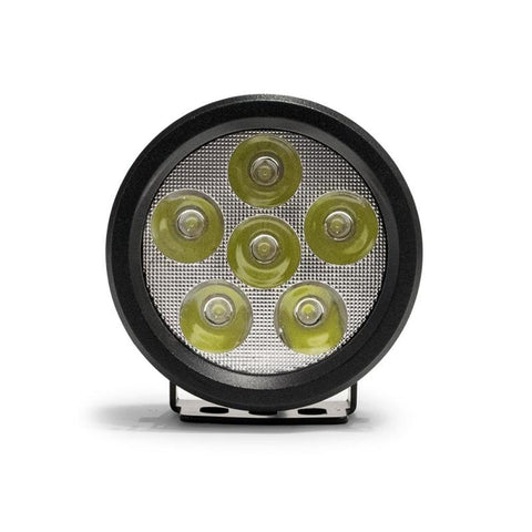 DV8 Offroad 3.5in Round 16W Driving Light Spot 3W LED - Black - R3.5E16W3W