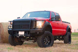 Road Armor 11-16 Ford F-250 Vaquero Front Bumper Full Guard - Tex Blk - 611VF6B