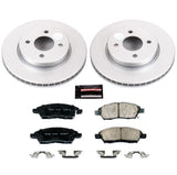 Power Stop 12-18 Nissan Versa Front Z17 Evolution Geomet Coated Brake Kit - CRK6096