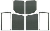 DEI 18-23 Jeep Wrangler JL 2-Door Boom Mat Complete Headliner Kit - 7 Piece - Gray - 50282