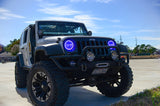 Oracle Jeep Wrangler 07-17 Halo Kit - ColorSHIFT w/ 2.0 Controller - 2665-333