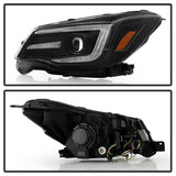 Spyder Signature Subaru Forester 14-16 Halogen Model Only Headlights (PRO-YD-SUFO14SI-BK) - 5088444