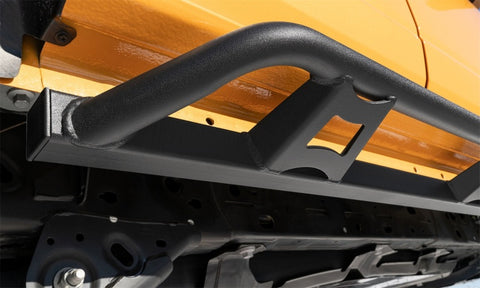 N-Fab Trail Slider Steps 2021 Ford Bronco 4 Door - Textured Black - TSF214B-TX