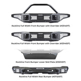 Go Rhino 21-24 Ford Bronco (Excl. Sport) Rockline Front Bumper Lower Skid Plate - 332120T