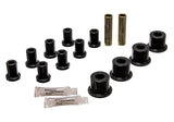 Energy Suspension Rear Spring And Shackle Bushng - Black - 5.2105G