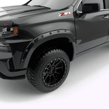 EGR 19-22 Chevrolet Silverado 1500 Traditional Bolt-On Look Fender Flares Black Set Of 4 - 791694-GBA