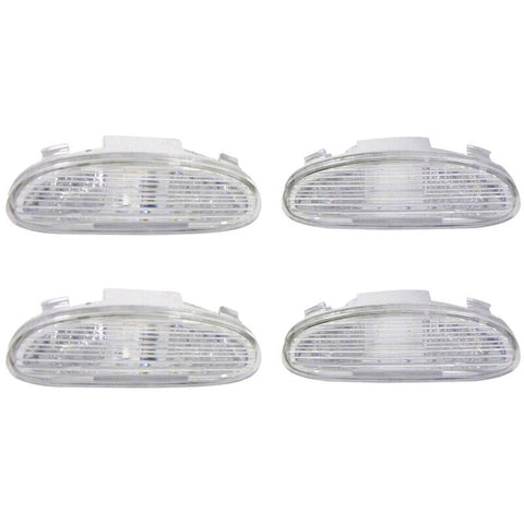 Westin Step Board Light Lens w/ Back Cavity 4/pkg - Clear - 27-9904