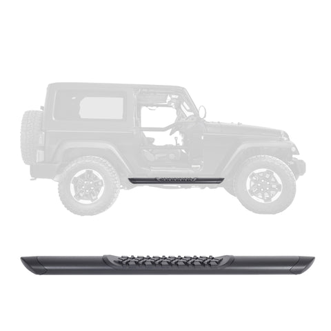 Go Rhino V-Series V3 Side Step - Universal 57in. (No Drill/Mounting Brkt Req.) - Tex. Blk - V300057T