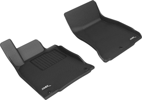 3D MAXpider 2019-2023 Genesis G70 RWD Kagu 1st Row Floormat - Black - L1GS00511509