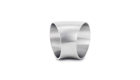 Vibrant 2.5in O.D. T304 SS 45 deg Mandrel Bend (2.5in Centerline Radius) - 13330