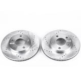 Power Stop 04-05 Chevrolet Classic Front Evolution Drilled & Slotted Rotors - Pair - AR8256XPR