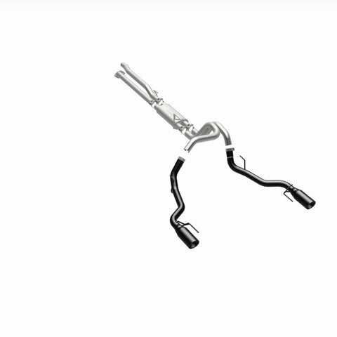 MagnaFlow SYS Cat-Back 2017 Ford F-150 Raptor 3.5L Dual Black Coated 3in Tips - 19350