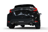 Rally Armor 20-26 Toyota GR Yaris Black Mud Flap w/White Logo - MF74-UR-BLK/WH