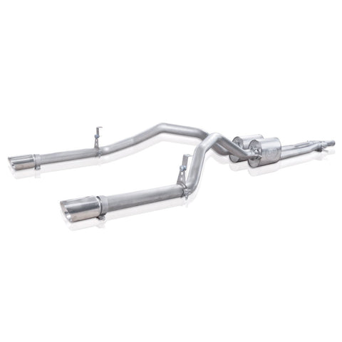 Stainless Works Chevy Silverado/GMC Sierra 2007-16 5.3L/6.2L Exhaust Y-Pipe Under Bumper Exit - CT14CBUBY