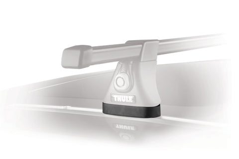 Thule Top Tracks Permanent Track for Thule Podium Feet 54in. (Drilling Req.) - Black - TP54
