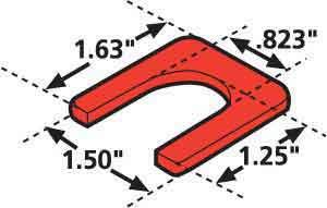 SPC Performance PREVOST SHIMS 1/8in. (6) - 36072