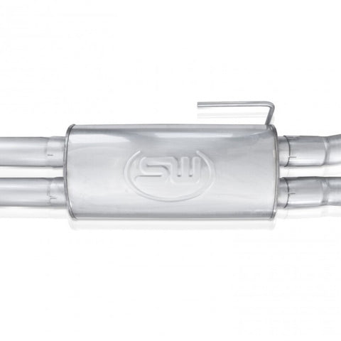 Stainless Works 2017+ Ford Raptor 3.5L 3in Exhaust Factory Connection Under Bumper - FTR17CBUB