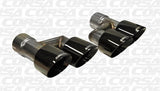 Corsa 2015-2017 Ford Mustang GT 5.0 Black Quad Tips Kit - 14333BLK