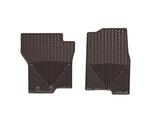 WeatherTech 2011-2014 Ford Expedition Front Rubber Mats - Cocoa - W241CO