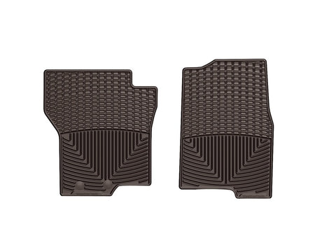 WeatherTech 2011-2014 Ford Expedition Front Rubber Mats - Cocoa - W241CO