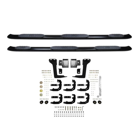 Westin 2019 Ram 1500 Crew Cab w/ 6.5ft Bed PRO TRAXX 5 W2W Oval Nerf Step Bars - Black - 21-534725