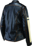 River Road Dame Vintage Leather Jacket Black Womens - Small - 094388