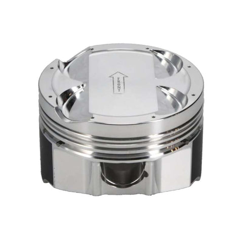 Manley Toyota 2JZGTE 94mm Stroke 86.75mm Bore -6cc Dish 10:1 CR Turbo Tuff Piston Set w/ Rings - 629307CE-6