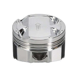 Manley Toyota 2JZGTE 86.25mm Bore +.25mm Oversize -1cc Dome 10:1 CR Turbo Tuff Piston Set w/ Rings - 609302CE-6