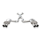 Stainless Works 2008-09 Pontiac G8 GT 3in Catback Systemt X-Pipe Turbo Chambered Muffler 3.5in Tips - PG8CBFC