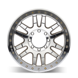Dirty Life 9314 Canyon Race 20x10 / 8x165.1 BP / -44mm Offset / 130.8mm Hub Machined Wheel - 9314-2181M44